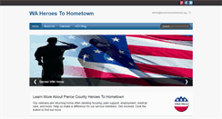 Desktop Screenshot of heroes2hometownwa.org